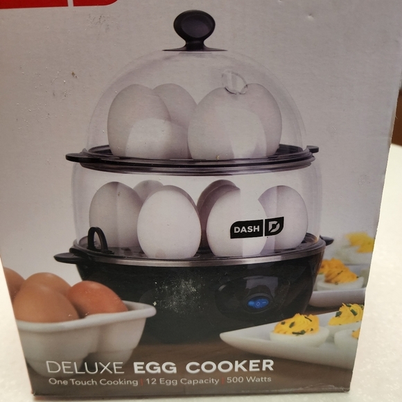 Dash Deluxe 12 Egg Cooker NWT - Picture 6 of 7